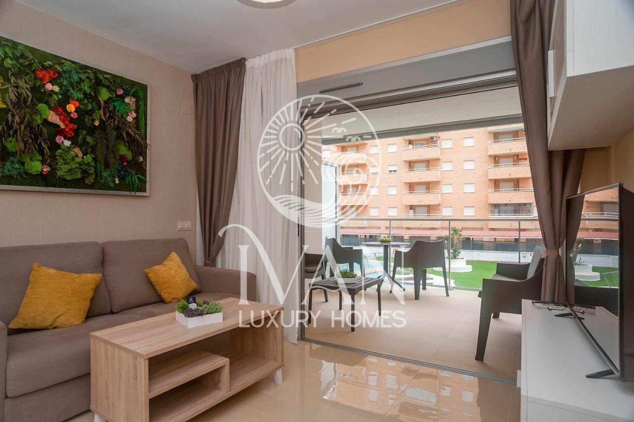 Casa Yarina - Iván Luxury Homes - 1ª Planta - Sur - 1ª Linea de Playa Oropesa del Mar Exterior foto